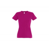 T-SHIRT SRA M/MANGA IMPERIAL WOMEN FUSHIA 